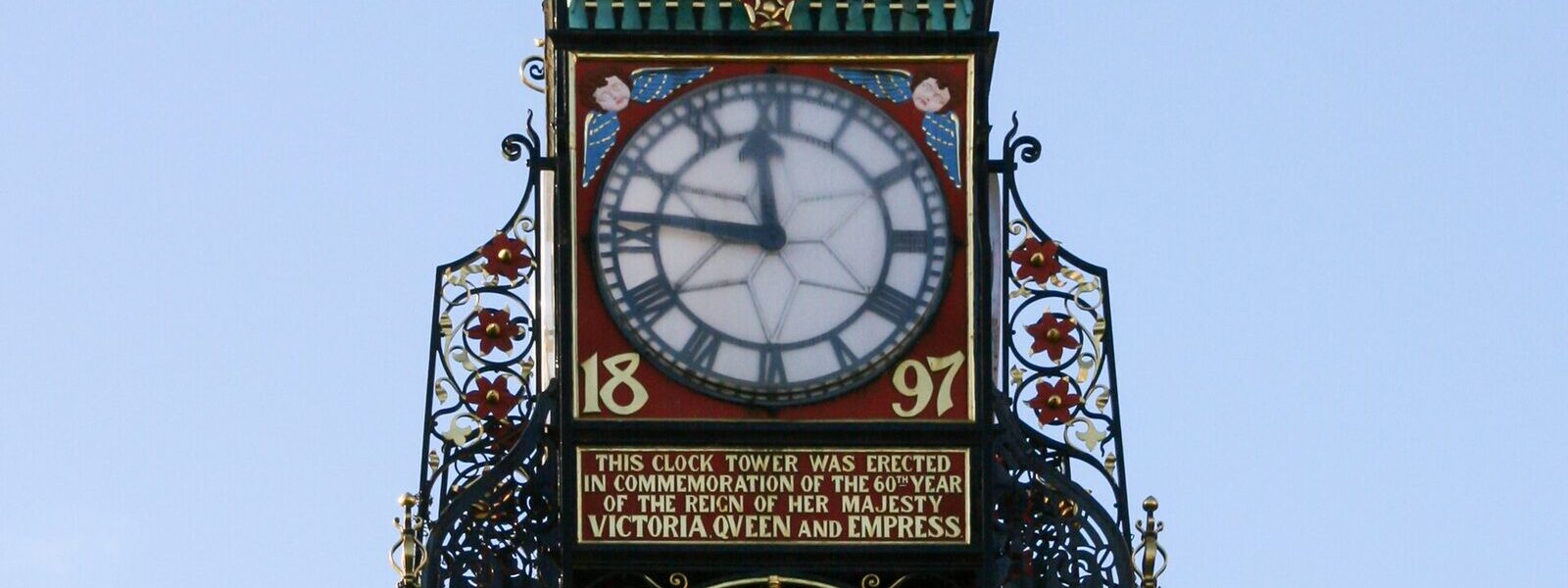 Eastgate Clock, Chester city centre